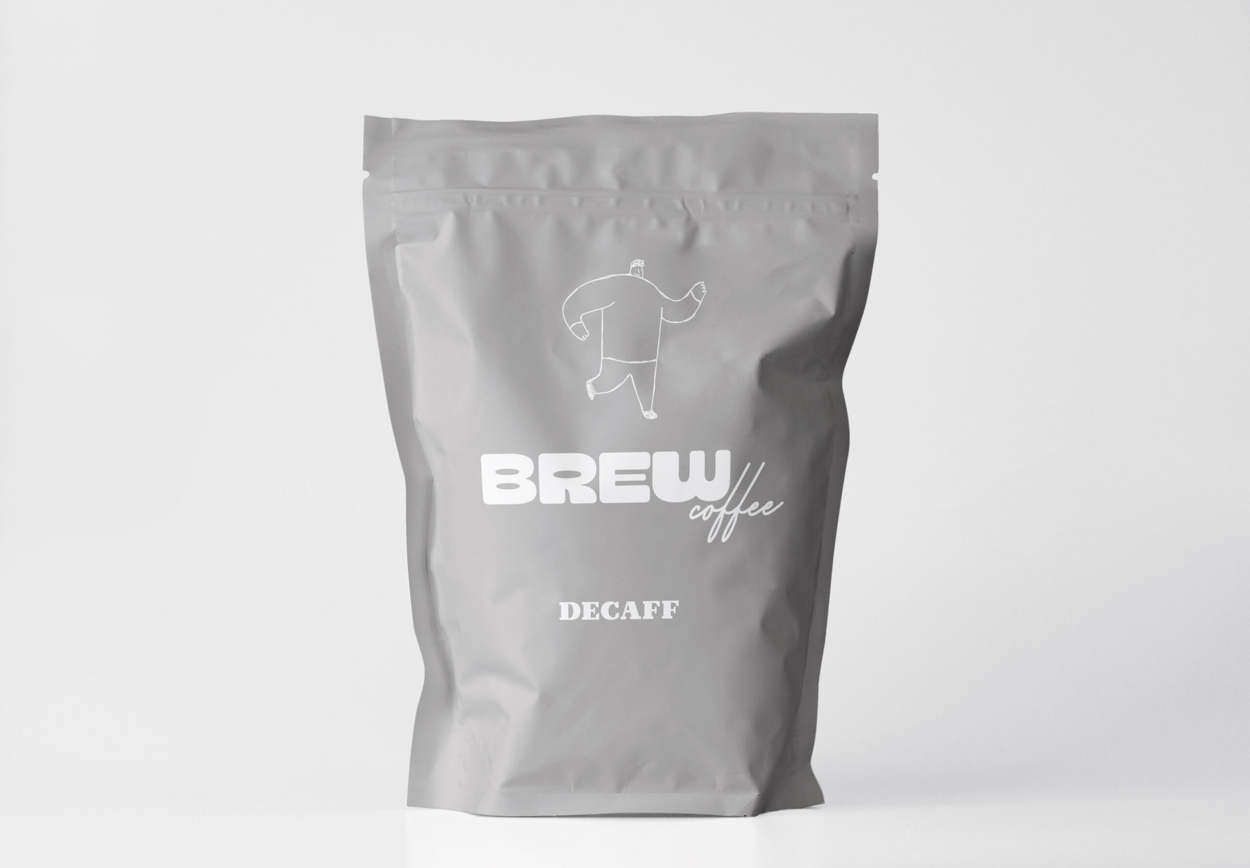 Packaging de café descafeinado